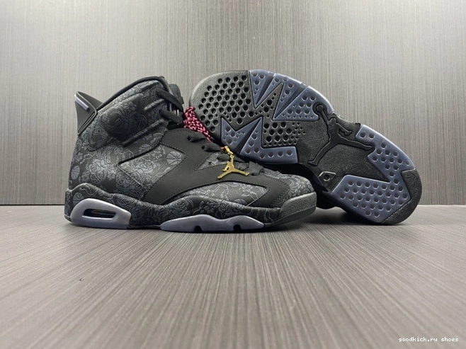 Rep Black SD DB9818-001 Retro 6 (W) Jordan Triple 0704